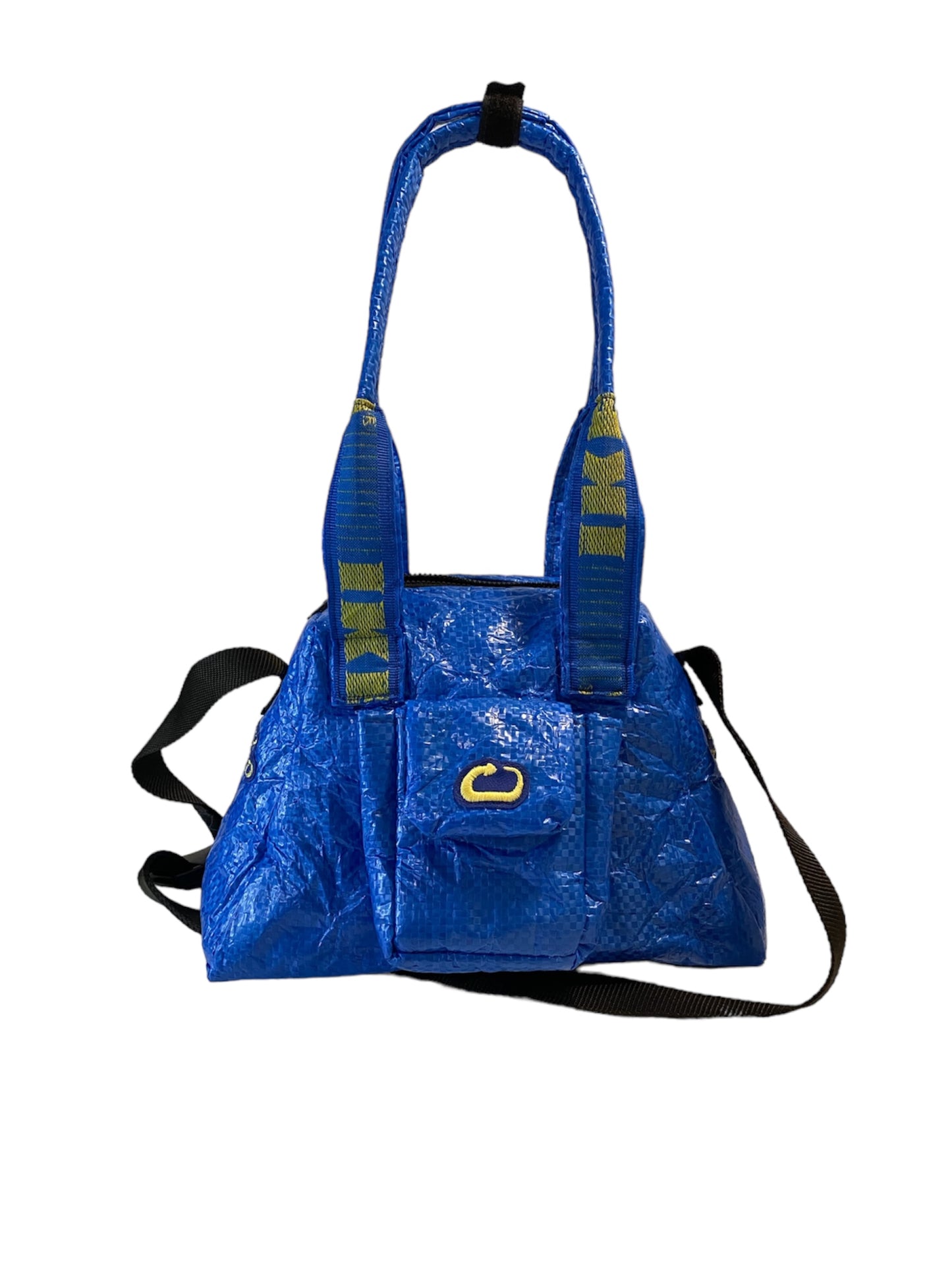 No.6 IKEA blue bag upcycled